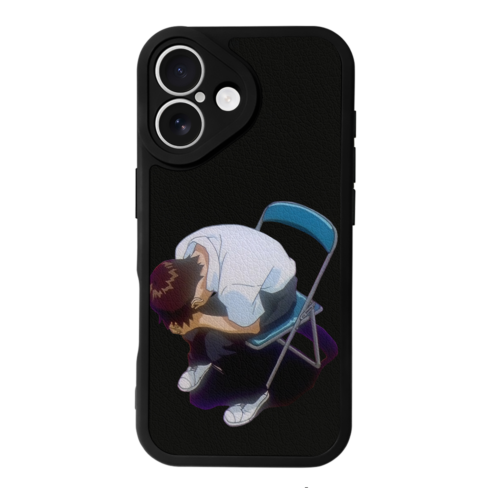 （画像用） EVA 新世紀エヴァンゲリオン 【iPhone 16シリーズ対応】シリコンスマホケース（レザー調） 材質：シリコン
